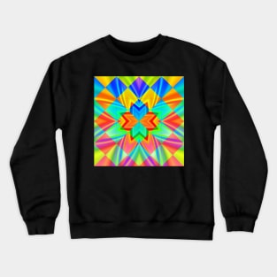 An Explosion of Color Crewneck Sweatshirt